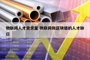 物联网人才需求量 物联网和区块链的人才缺口